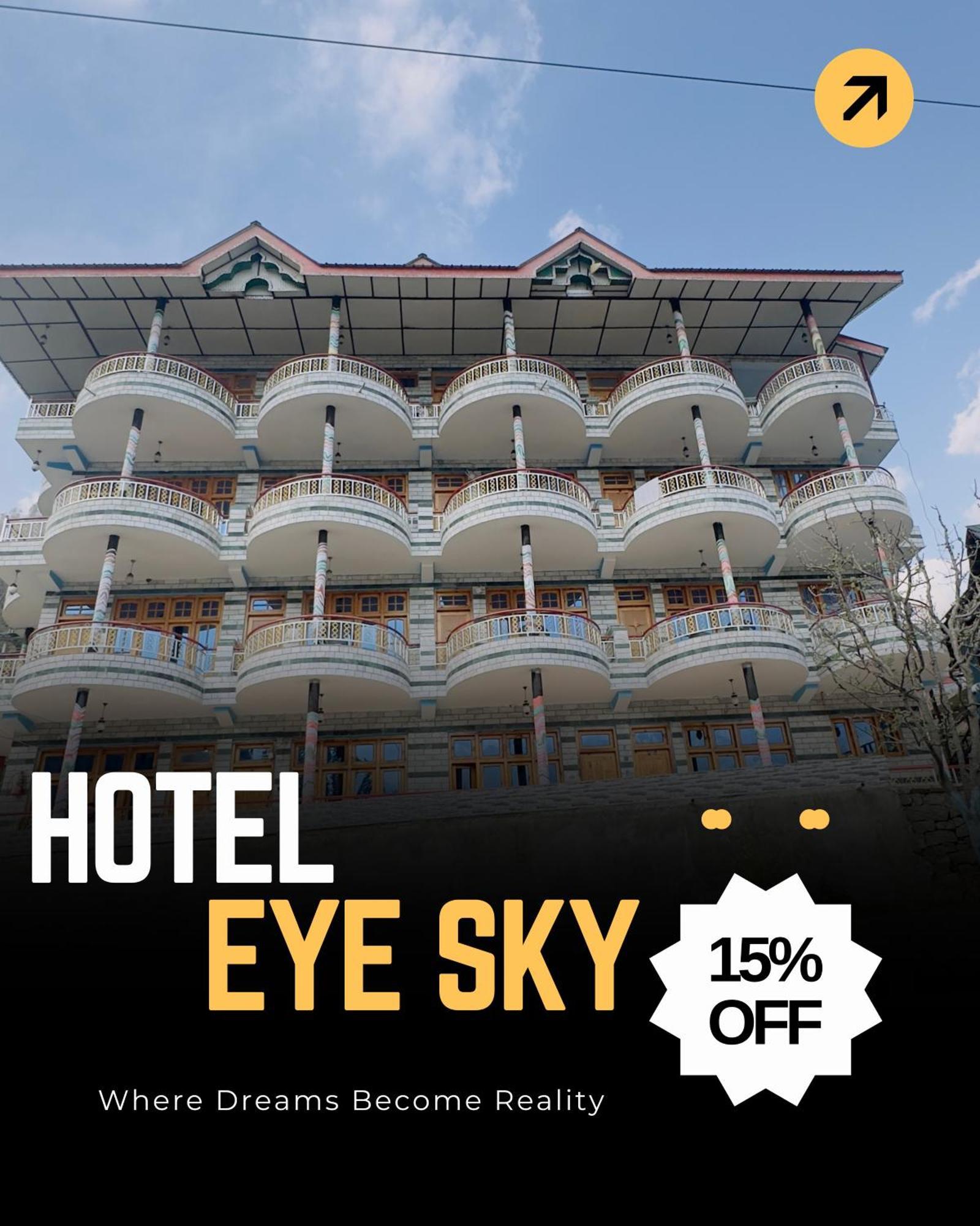 Hotel Eyesky, Tosh Extérieur photo